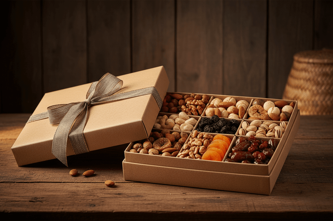 Idee Regalo con Frutta Secca: Le Confezioni Amelie per Natale, Compleanni e Occasioni Speciali - Amelie Frutta Secca